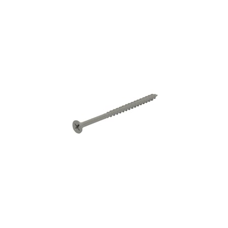 Grip-Rite Deck Screw, #6 x 1-5/8 in, Flat Head, Phillips Drive, 147 PK PTN158S1